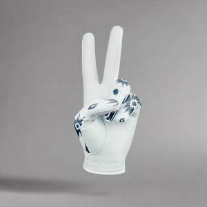 ถุงมือหนังแท้สำหรับตีกอล์ฟ ผลิตในประเทศปากีสถาน กันลื่นและกันน้ำ เพื่อความสบาย ระบายอากาศได้ดี เหมาะสำหรับการฝึกซ้อมกลางแจ้ง ช่วยให้การสวิงสม่ำเสมอ - Product Image 4