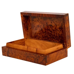 กล่องใส่เครื่องประดับไม้สุดหรูสำหรับตกแต่งโต๊ะเครื่องแป้งที่บ้าน สำหรับเก็บแหวน ต่างหู จี้ สร้อยคอ - Product Image 1