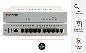 <span class=keywords><strong>Firewall</strong></span> de Nueva Generación Fortinet Fortigate FortiWiFi Serie <span class=keywords><strong>60f</strong></span> Fg-<span class=keywords><strong>60f</strong></span> con Licencia de 3 Años, 10 Puertos RJ45 GE, <span class=keywords><strong>Firewall</strong></span> Físico - Product Image 2