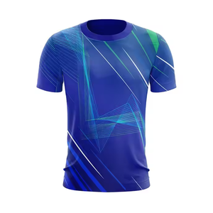 Camisetas de manga corta Unisex para hombre personalizadas al por mayor, camisetas vintage de gran tamaño con estampado por sublimación de algodón 100%, estilo informal - Product Image 1