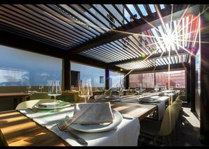 Pérgola Retráctil de Aleación de Aluminio con Recubrimiento en Polvo, Techo de Láminas, Resistente al Viento y Ecológica para Espacios Exteriores Modernos - Product Image 4