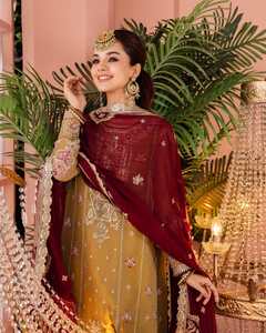 ชุดราตรีผ้าไหมปักลายสำหรับงานปาร์ตี้ชุดงานแต่งงานหลากสีดีไซน์เนอร์ของผู้หญิง0119ขายส่ง - Product Image 5