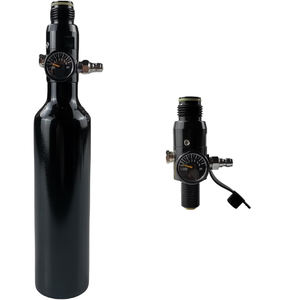 Regulador HPA para Paintball, Presión de Trabajo 4500 psi, para Tanque de Fibra de Carbono 68ci 77ci 5 8 18 UNF, con Manómetro - Product Image 5