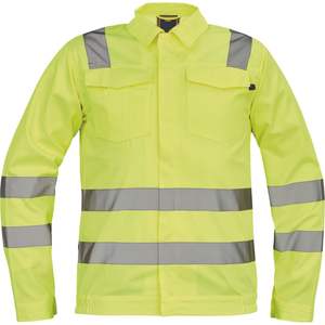 Temporada de invierno Ropa DE TRABAJO Chaqueta de seguridad de alta visibilidad Hombres Chaqueta reflectante impermeable a prueba de viento al aire libre - Product Image 4