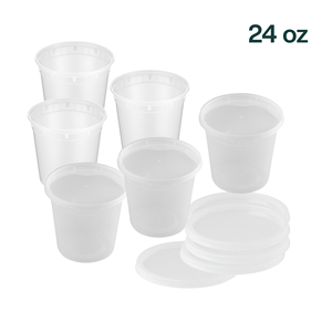 ProTakeOut [25 Oz] Contenedores de PP Resistentes para Alimentos con Tapas, 50 Unidades, Aptos para Microondas y Congelador, Duraderos y Antiderrames - Product Image 6