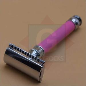 มีดโกนที่โกนหนวดแบบขอบสองด้านมีความแม่นยำแผ่นสเตนเลสปรับแต่งได้ - Product Image 1