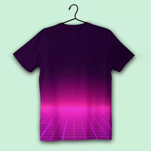 Camiseta de cuello redondo de diseño personalizado, estampado de ballena jorobada sublimada de algodón 100% para fiestas de naturaleza oceánica - Product Image 6