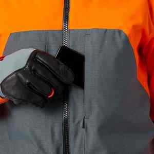 Vestes de ski snowboard d'hiver coupe-vent et respirantes pour hommes, vêtements personnalisés OEM à capuche - Product Image 2