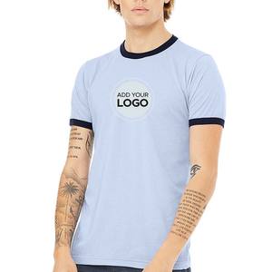 Bella + T-shirt unisexe Heather CVC Ringer en toile - Product Image 5