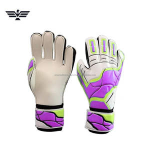 Guantes de Portero de Fútbol Profesional |   Palma de Látex de Alto Agarre |   Respaldo Transpirable |   Correa de Muñeca Ajustable |   Color Personalizado - Product Image 6