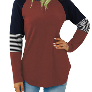 Vente en gros en vrac personnalisé pour dames avec logo 9 couleurs doux extensible femmes basique cou tricot côtelé ajusté - Product Image 1