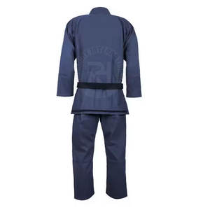 Uniforme de Jiu Jitsu de algodón duradero de estilo personalizado, último diseño con posición frontal del logotipo para artes marciales - Product Image 2