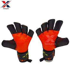 Gants de gardien de but de football en cuir unisexe pour adultes, fabriqués sur mesure par le fabricant direct, imperméables, avec fermeture à boucle et crochet réglable - Product Image 3