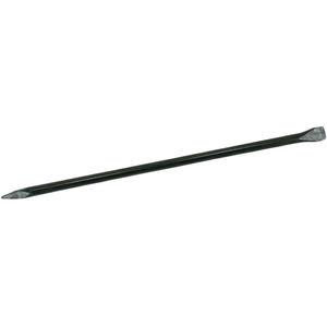 Palanca de rescate IDEAL lacada en negro, 1500 mm de longitud, 30 mm de ancho, forma redonda con punta y borde de corte recto - Product Image 3