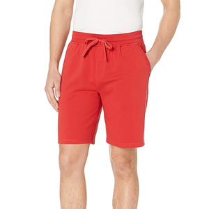 Shorts de jogging personnalisés pour hommes, motif uni, tissu peigné doux, taille élastique, séchage rapide, respirant, vêtements de fitness très demandés - Product Image 2