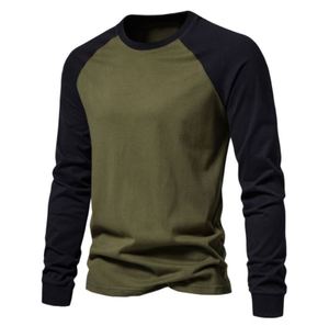 Nouveauté, fournisseur de t-shirts avec logo personnalisé, streetwear, t-shirt uni, 180 GSM, 100% coton, manches longues, pour hommes - Product Image 3