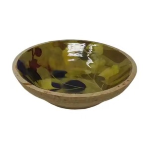 Cuencos de Madera Esmaltados para Servir, Vajilla para el Hogar, Bodas, Mesa, Cuencos para Cena - Product Image 5