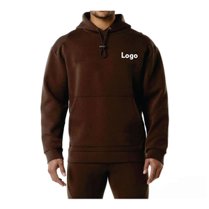 2025 venta al por mayor ropa deportiva informal gimnasio Fitness transpirable tecnología polar entrenamiento chándales hombres dos piezas conjunto Jogging invierno Unisex - Product Image 1