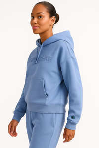 Ensemble de survêtement à logo personnalisé Sweat à capuche surdimensionné et joggers Streetwear Ensemble deux pièces Hommes Femmes Vêtements de sport d'hiver unisexe OEM - Product Image 4