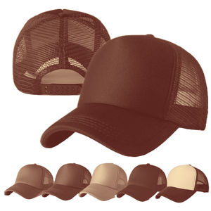 Chapeaux de camionneur élastiques à 6 panneaux avec broderie 3D personnalisée Casquettes de baseball pour hommes Casquette ajustée avec logo vierge pour l'extérieur - Product Image 1