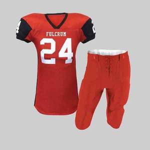 Ensemble de football pour jeunes de qualité supérieure design OEM Logos personnalisés Nouvelle saison Uniformes de football américain par fabricant - Product Image 4