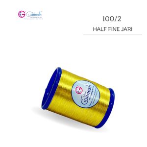 Hilo bordado indio Zari Jari Kasab LC 1260 hilo de poliéster metálico con marca registrada Lurex para tejer y tejer a mano - Product Image 3