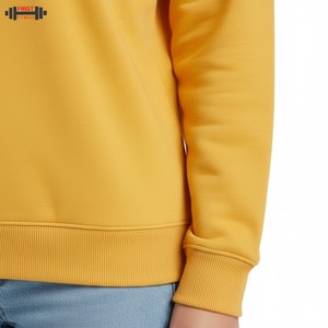 Concevez votre propre sweat-shirt d'hiver décontracté pour femme, respirant, streetwear, logo frontal personnalisable, polaire de haute qualité - Product Image 3