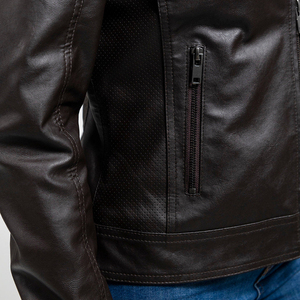 La chaqueta de cuero para mujer más vendida Slim Fit y diseño liso Ropa informal personalizable para tela teñida de invierno al por mayor - Product Image 2