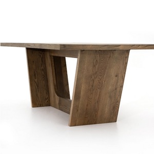 Holesale Luxury ecectangle ining able orordic tyle ooooden erial aterial Natral Color para Restaurant otel iving oom - Product Image 3