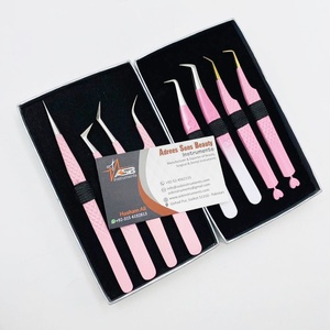 Pinzas para Extensión de Pestañas de Acero Inoxidable Sostenible con Nanotecnología, Estilo Nuevo, Precio al por Mayor, Pinzas de Agarre Nano para Volumen de Fibra - Product Image 4