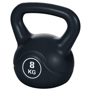 FitLover Kettlebell de 8 kg para Entrenamiento, Equipo de Fitness Ajustable, Superficie de Acero con Recubrimiento en Polvo - Product Image 1