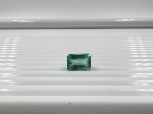 100 Esmeralda colombiana natural sin tratar y sin calentar Calidad fina Corte Asscher de grado premium 6,01 quilates para la fabricación de joyas - Product Image 4