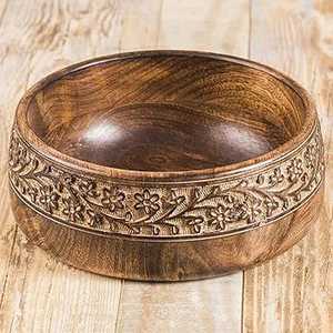 Cuencos de acero y madera de coco duraderos de la India pulidos y desechables para servir sopa y ramen - Product Image 3