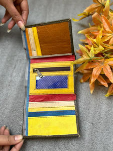 New Real Handmade Hair on Hide Animal Print Fur Leather Women <b>Wallets</b> Stylish Colorful Multi Uses Purse ATM <b>Card</b> Holder <b>Wallets</b> - Product Image 6