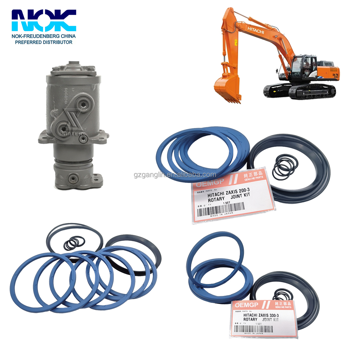 High-Performance Rotary Joint Importer for Hydraulic Systems