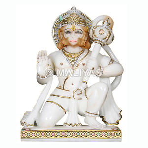 รูปปั้นพระพิฆเนศหินอ่อน |   พระพุทธรูปบาจรังบาลีที่กำลังคุกเข่า สำหรับวัดในบ้าน |   มาลิยาส - Product Image 1