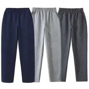 Pantalones deportivos informales para niños adolescentes de invierno, pantalones de lana, pantalones para correr para niños, ropa holgada y cálida para niños - Product Image 6