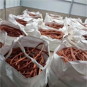 เศษลวดทองแดงบริสุทธิ์99.99% (ความบริสุทธิ์99.95%-99.99%) ใช้ในอุตสาหกรรมลวดเปลือยจำนวนมาก - Product Image 1