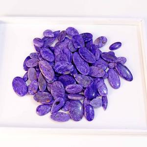 Charoite ธรรมชาติหินอัญมณีทรงหลวมสำหรับการบำบัดอัญมณีฟรีไซส์ - Product Image 6