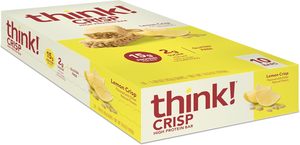 think! Protein <b>Bars</b>, High Protein Snacks, Gluten Free, Kosher Friendly, Lemon Crisp, 10 Count - Product Image 4