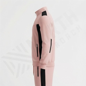 High Enhancing Performance Sportswear Men <b>Tracksuits</b> Casual Set Top Quality Breathable Lightweight Long Sleeves <b>Tracksuit</b> Set - Product Image 3