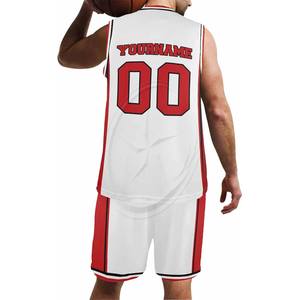 Maillot de basket-ball personnalisé pour hommes jeunes BSCI respirant personnalisé, vêtements de sport en gros Maillot de basket-ball réversible - Product Image 4