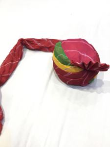 Moda India Rajasthani algodón impreso boda turbante Safa novio turbante Pagdi para hombres para escenas de fiesta - Product Image 5