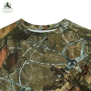 เสื้อเชิ้ตผู้ชายแบบยุทธวิธี ผลิตจากไนลอน/โพลีเอสเตอร์ ระบายอากาศได้ดี รับผลิตแบบ Private Label พร้อมสกรีนโลโก้ - Product Image 6