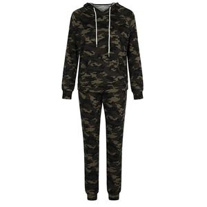 Conception personnalisée Camouflage imprimé femmes survêtement femmes athlétiques survêtements d'extérieur - Product Image 3