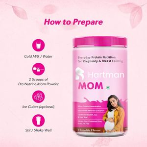 Polvo de proteína rica en hierro y calcio para mujeres embarazadas para el crecimiento del bebé y el apoyo a la salud de la madre - Product Image 4