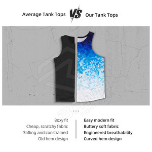 Débardeur de musculation pour hommes au prix de gros vêtements de fitness de style unique gilet de gymnastique pour hommes à vendre - Product Image 4