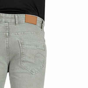 High Quality <b>Men's</b> Straight Slim Fit Jeans Stylish Street Wear <b>White</b> Fitting Washed <b>Pant</b> Stretch OEM Serviced Denim Knitted - Product Image 6