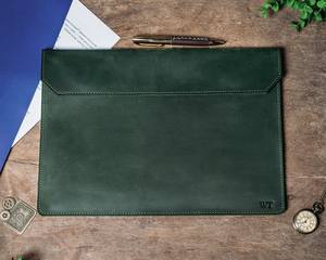 Housse personnalisée pour ordinateur portable Housse en cuir véritable de haute qualité LLS-0021 - Product Image 2