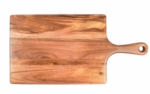 Planche à découper en bois élégante avec design en bois de Sesham double face pour découper le pain de viande et les légumes au quotidien - Product Image 4